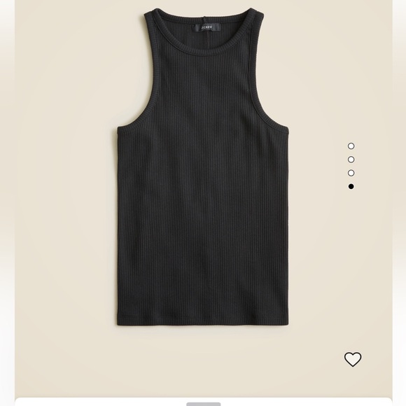 J Crew Ribbed Rank Top - Picture 2 of 6
